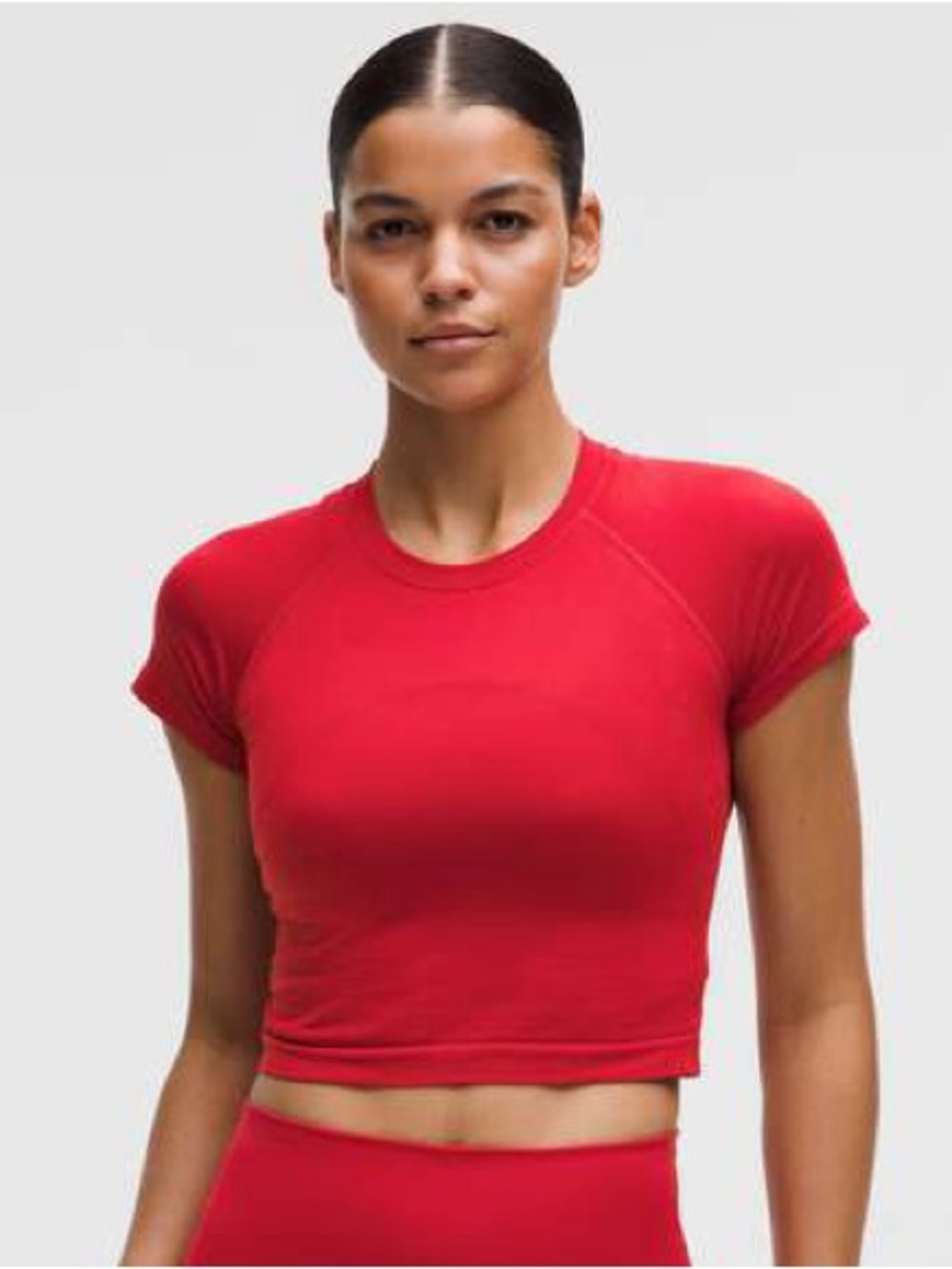 Lululemon Swiftly Tech Cropped Tee 2.0